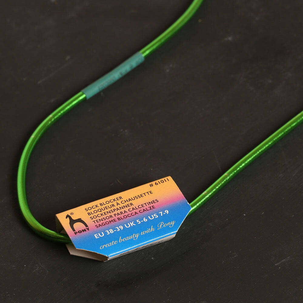 Pony Yeşil Örgü Çorap Kalıbı 38-39 Numara - 61011