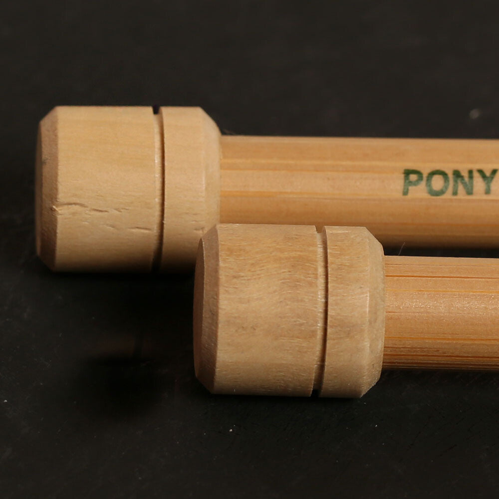 Pony Bamboo 10 mm 33 cm Bambu Örgü Şişi - 66819