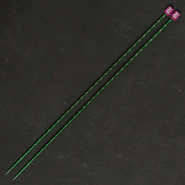 Pony Measure 2.75 mm 35 cm Yeşil Cetvelli Alüminyum Örgü Şişi- 34504