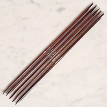 Pony Rosewood 5'li 3.75 mm 20 cm Gül Ağacı Çorap Şişi - 36809