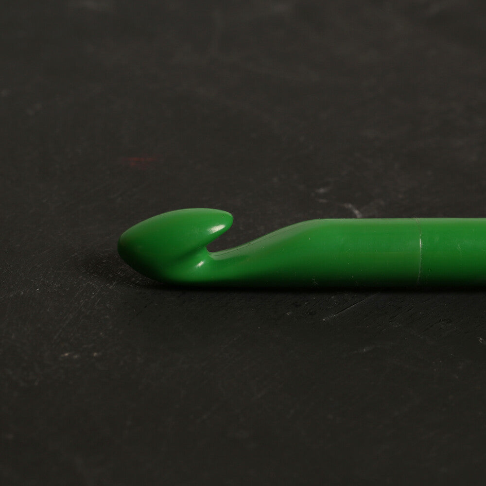 Pony Colour 15 mm 17 cm Yeşil Plastik Yün Tığ - 44371