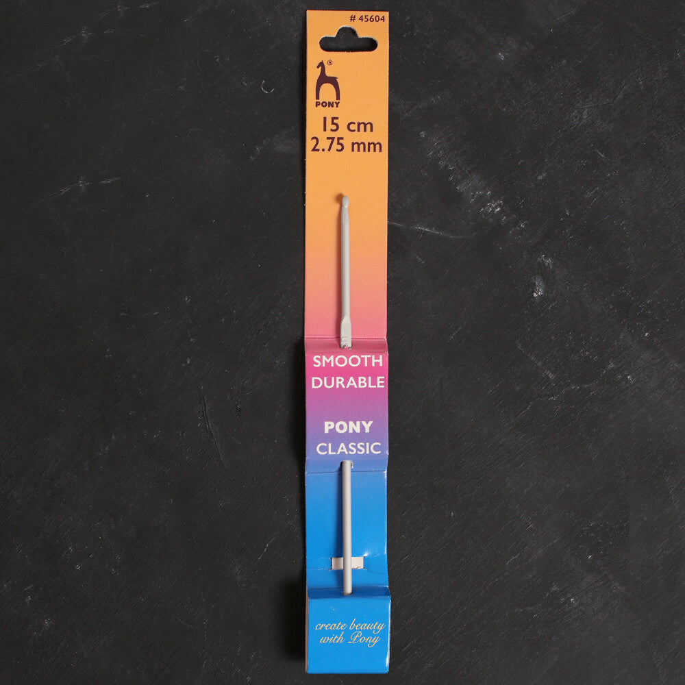 Pony 2.75 mm 15 cm Alüminyum Yün Tığ - 45604