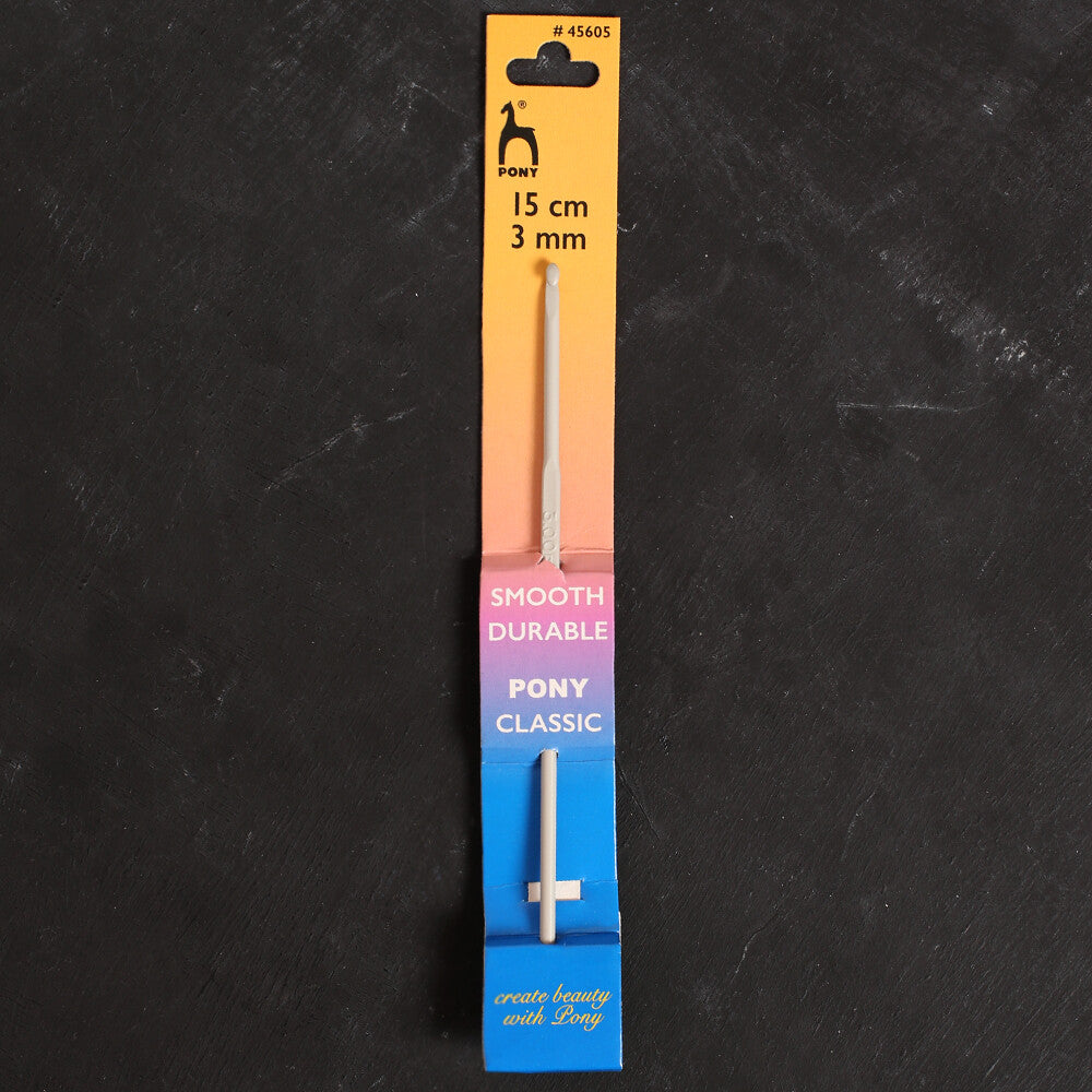 Pony 3 mm 15 cm Alüminyum Yün Tığ - 45605