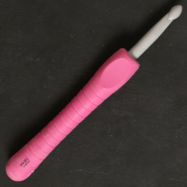 Pony Easy Grip 7 mm 15 cm Pembe Yumuşak Saplı Yün Tığ - 56811