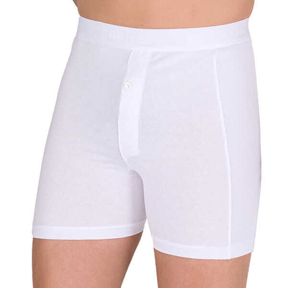 Berrak 1059 Erkek Boxer - Beyaz - L