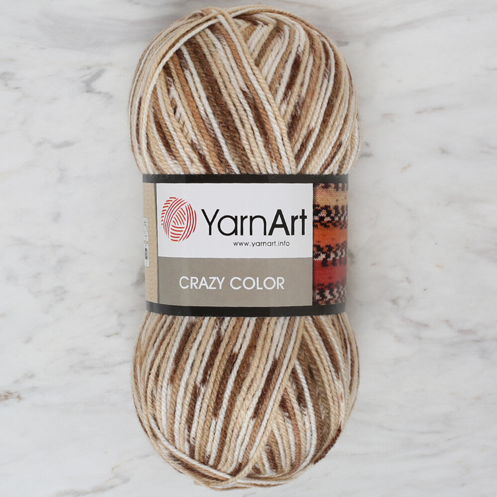 YarnArt Crazy Color Ebruli El Örgü İpi - 110 – Hobium