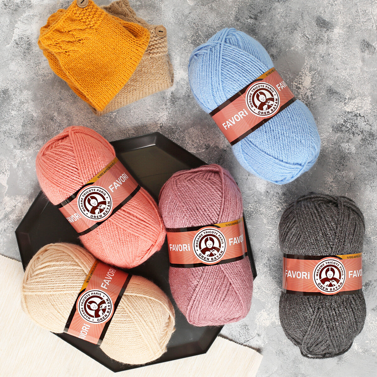 Örenbayan Favori Yeşil El Örgü İpliği - 087