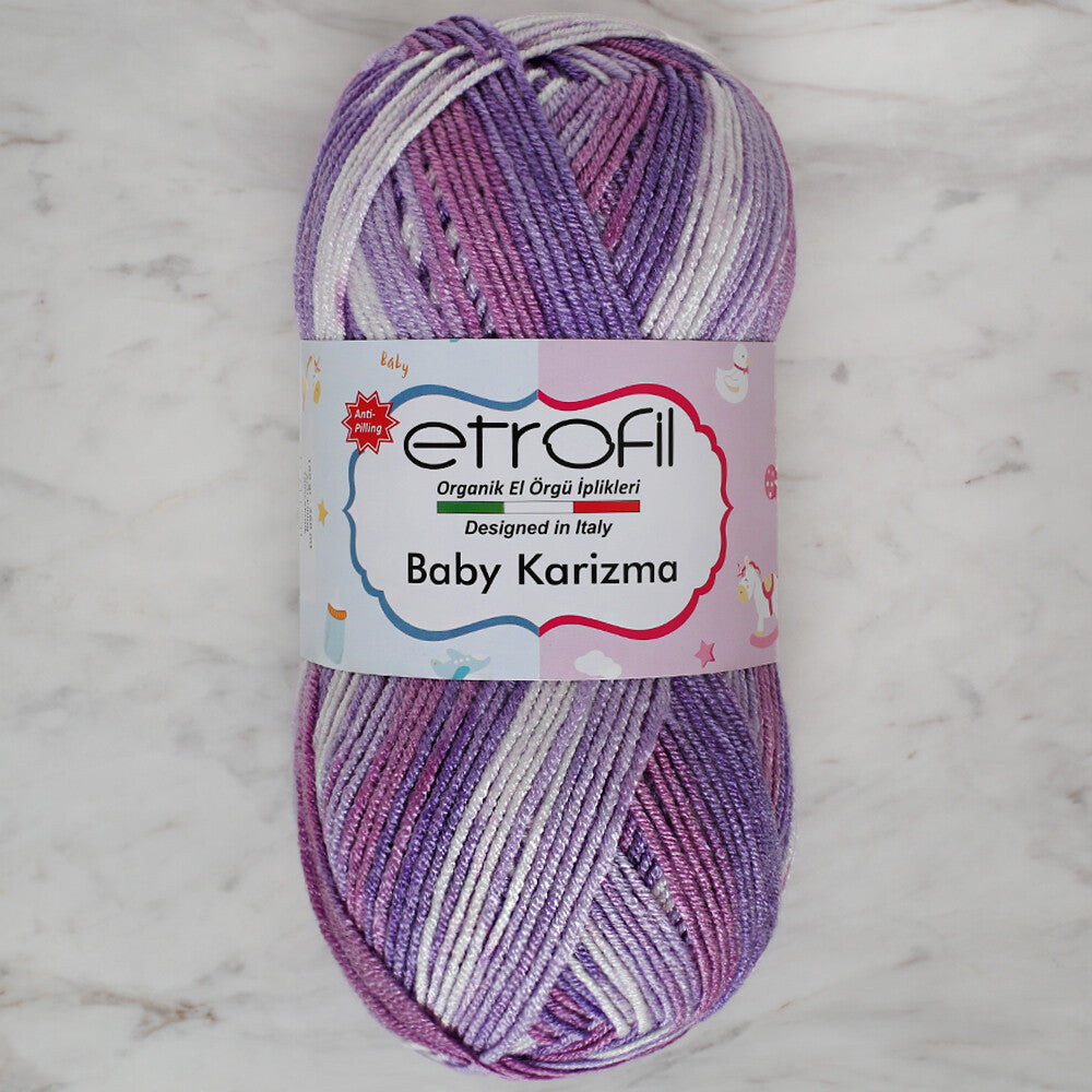 Etrofil Baby Karizma Ebruli El Örgü İpi - SE139