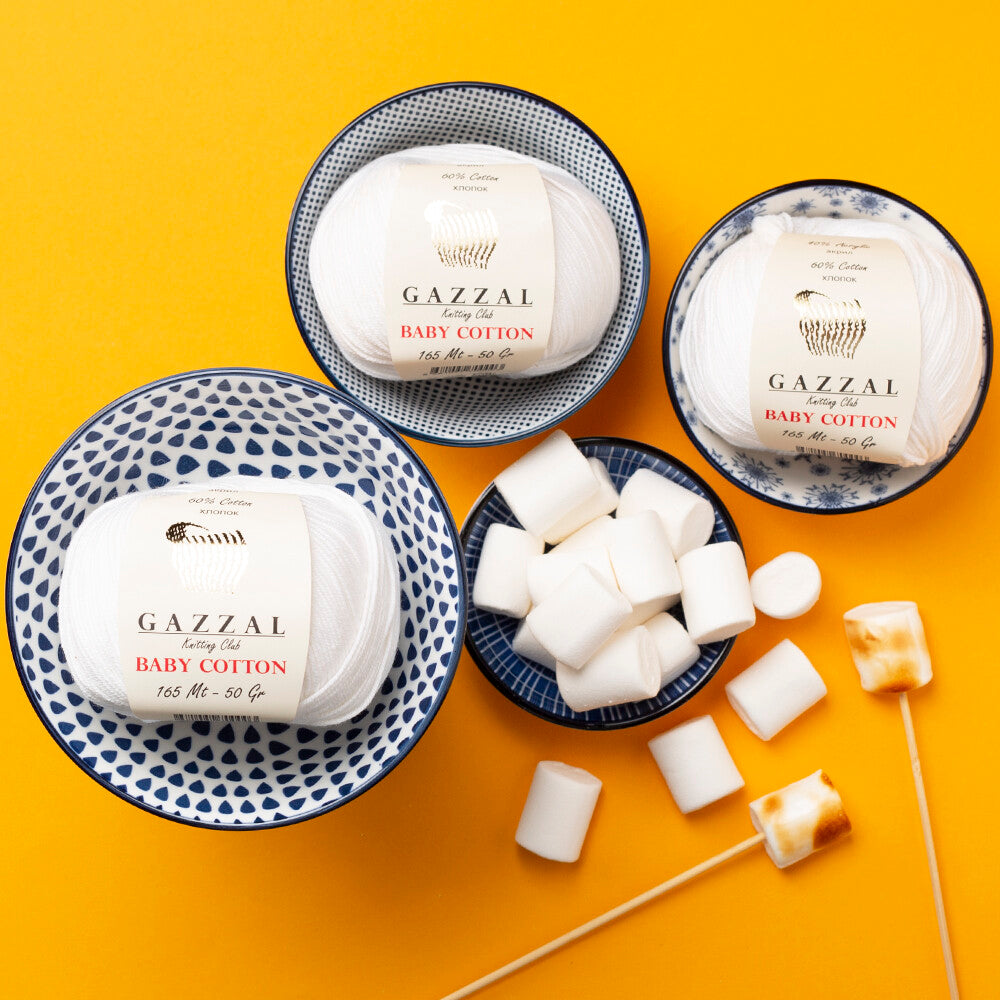 Gazzal Baby Cotton Yeşil Bebek Yünü - 3449