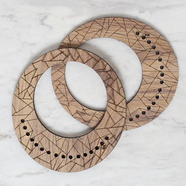 Loren Ahşap Çanta Sapı