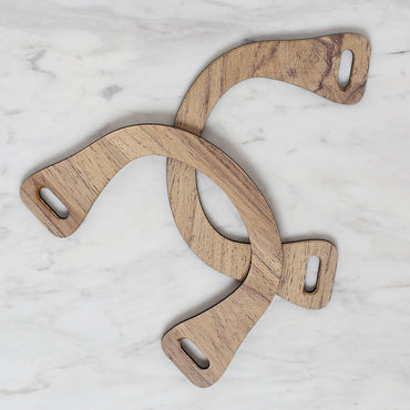 Loren Ahşap Çanta Sapı