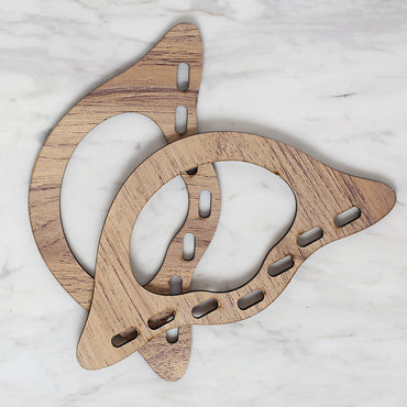 Loren Ahşap Çanta Sapı