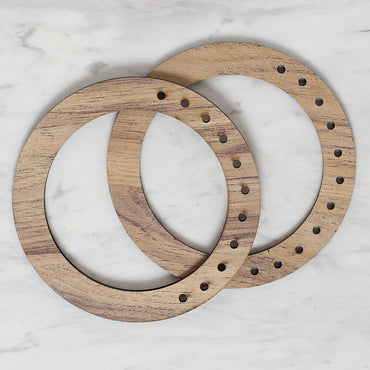 Loren Ahşap Çanta Sapı