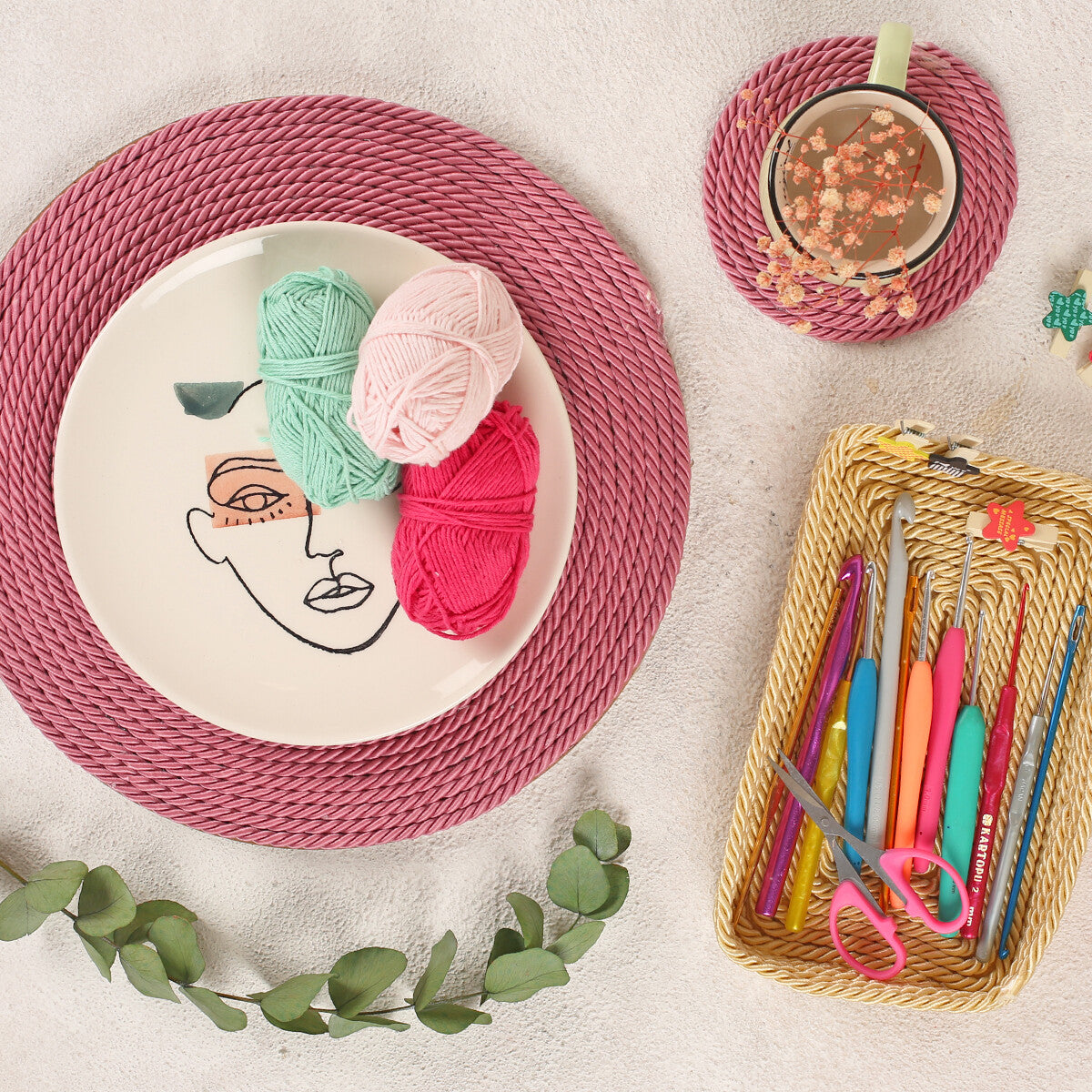 Loren Crafts Ahşap Supla 18cm