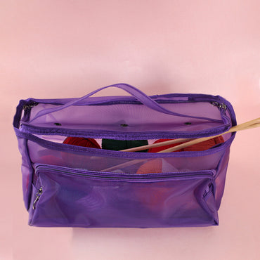 Loren Mor Örgü Çantası