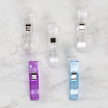 Loren Plastik renkli mandal büyük 5'li