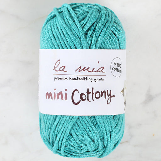La Mia Mini Cottony 25 gr Yeşil Bebek El Örgü İpi - P8