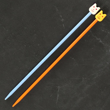 Pony Plastik Çocuk Örgü Şişi 4mm 18cm - 61659