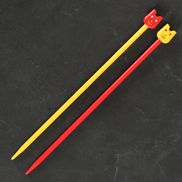 Pony Plastik Çocuk Örgü Şişi 4.50mm 18cm - 61660