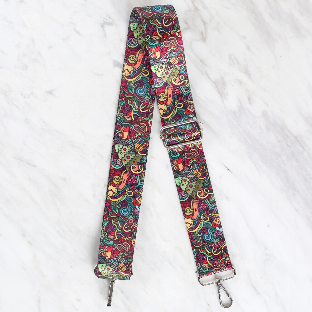 Loren Desenli Çanta Askısı