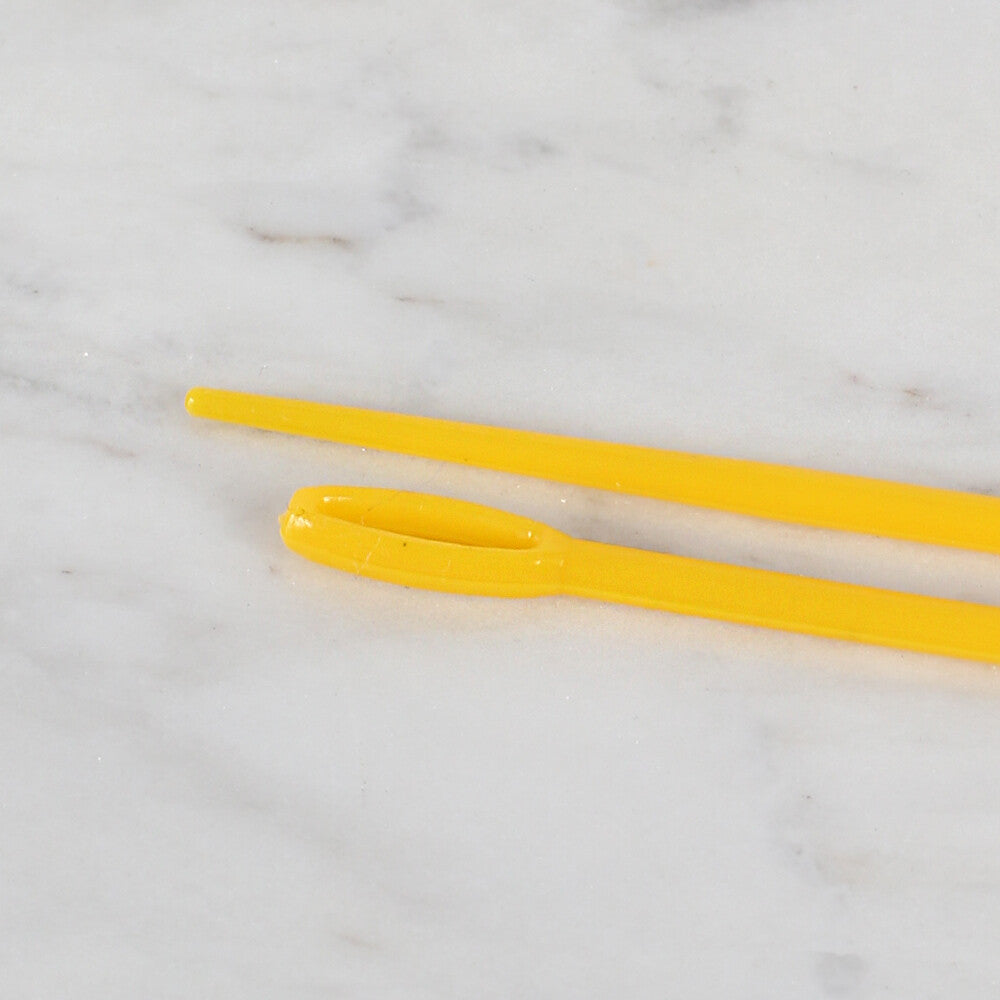 Loren 2'li Plastik Sarı Yün İğnesi