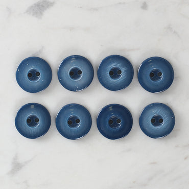 Loren Crafts 8'li Düğme Mavi - 1149