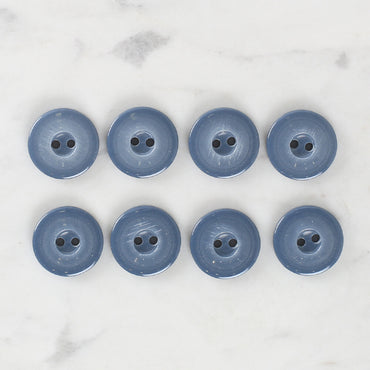 Loren Crafts 8'li Düğme Mavi - 1145