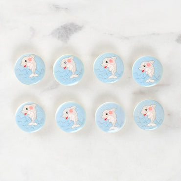 Loren Crafts 8'li Yunus Düğme - 1234