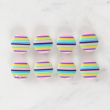 Loren Crafts 8'li Desenli Düğme - 1104