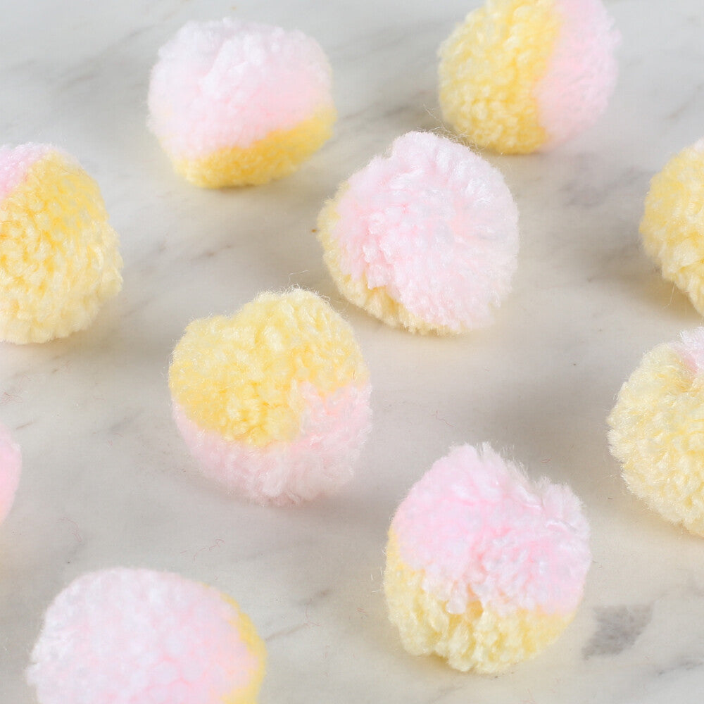 Loren Crafts 10'lu İkiz Pompon - DU0014