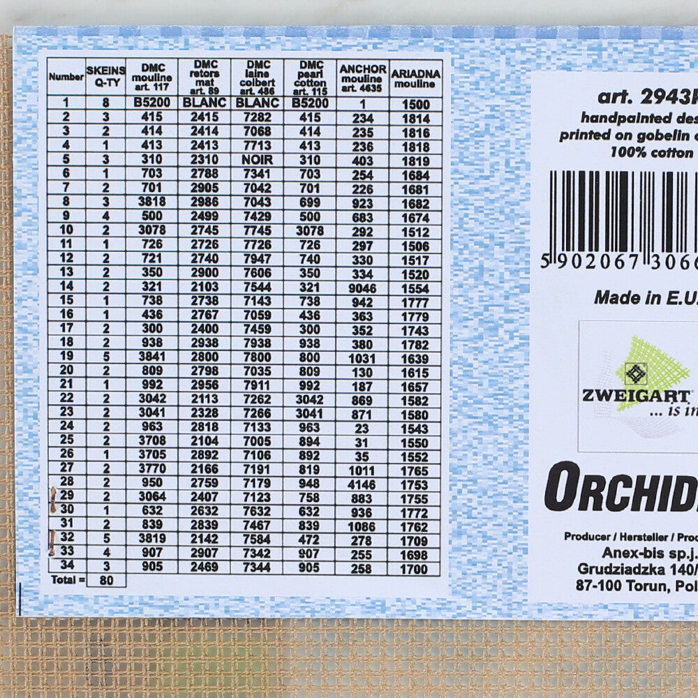 Orchidea 50x70 cm Eugene Auguste Francois Deully - Lady With Oranges Baskılı Goblen 2943R