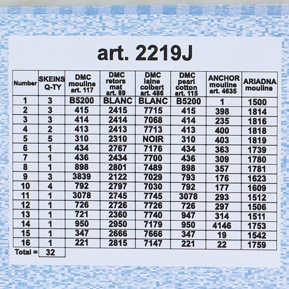 Orchidea 30x40 cm Winter Walk Baskılı Goblen 2219J