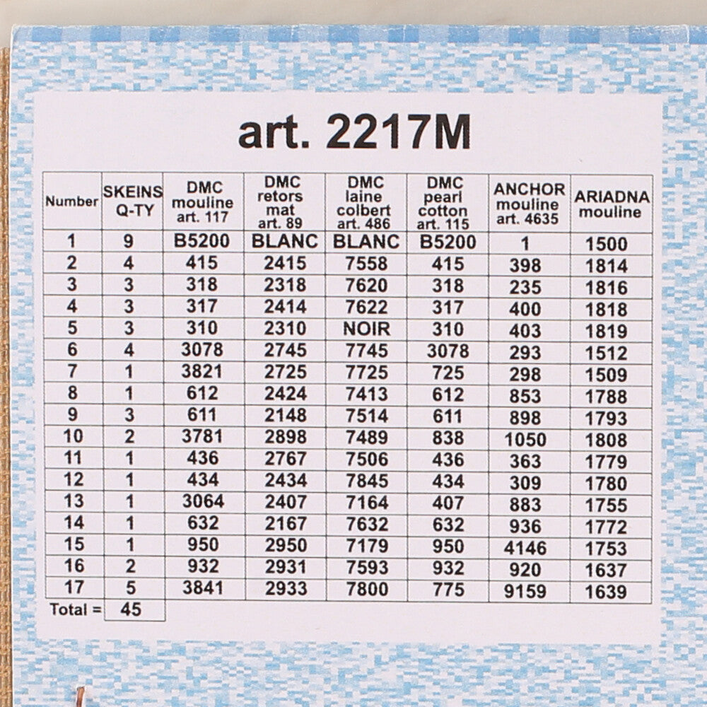 Orchidea 40x50 cm Winter Landscape By The Lake Baskılı Goblen 2217M