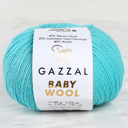 Gazzal Baby Wool Mavi Bebek Yünü - 832