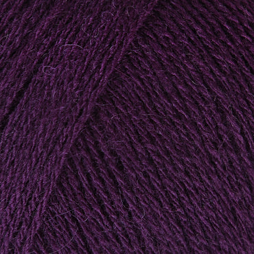 Örenbayan Angora Patlıcan Moru El Örgü İpi - 060