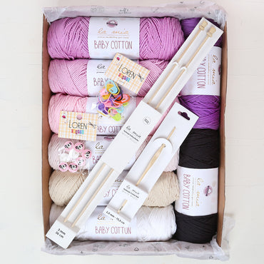 La Mia Baby Cotton Lavanta Seti