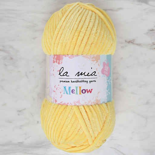 La Mia Mellow Bebe Sarı El Örgü İpi - 909