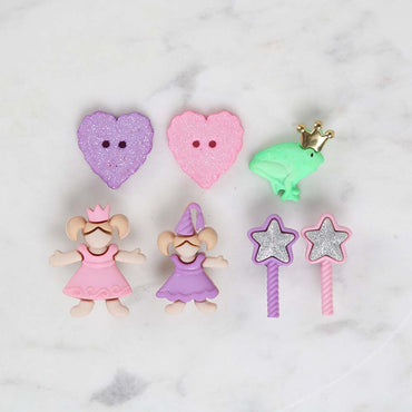 Dress It Up Küçük Prenses Dekoratif Düğme - 5812