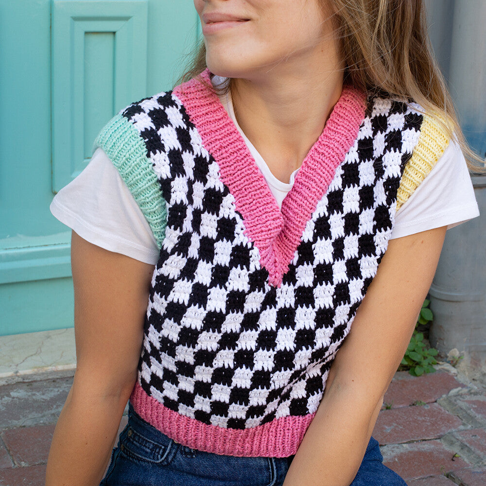 La Mia Fettucia 6'lı Paket Kırmızı El Örgü İpi - L092