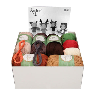 Anchor Orman Bebekleri Çetesi Amigurumi Kiti - A28C002-09062