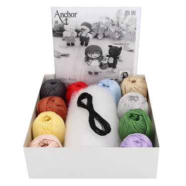 Anchor Kırmızı Başlıklı Kız Amigurumi Kiti - A28C003-09063