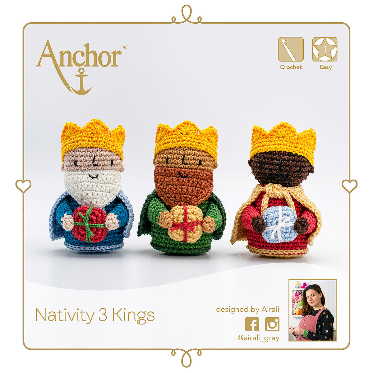 Anchor 3 Kral Amigurumi Kiti - A28C004-09062