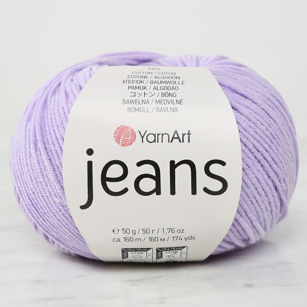 Yarnart Jeans Lila El Örgü İpliği - 89 – Hobium