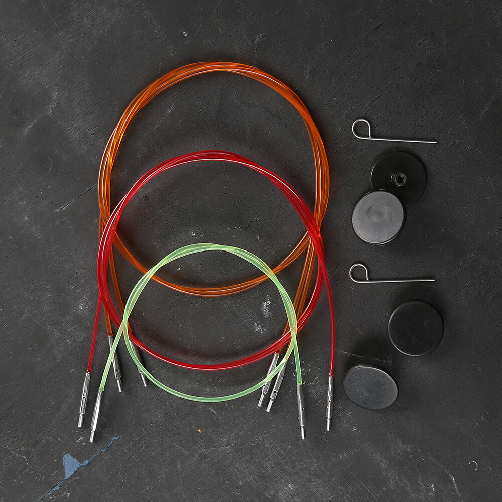 KnitPro Symfonie Değiştirilebilir Tunus Tığ Seti - 20735