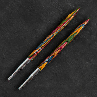 KnitPro Symfonie 6 mm Değiştirilebilir Ahşap Misinalı Şiş Ucu - 20407