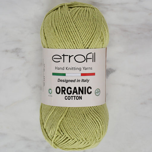 Etrofil Organic Cotton 50gr Yeşil El Örgü İpi - EB066