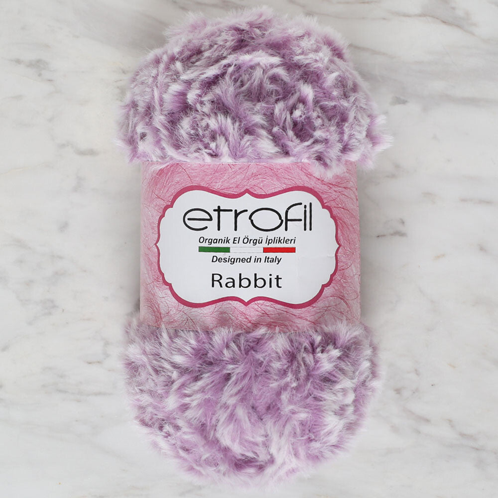 Etrofil Rabbit Lila El Örgü İpliği - 70684 – Hobium