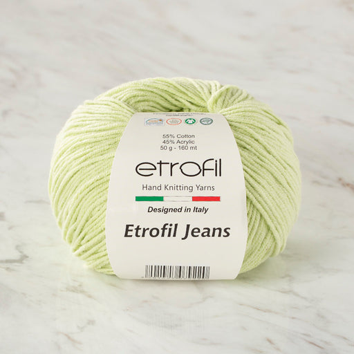 Etrofil Jeans Yeşil El Örgü İpi - 024