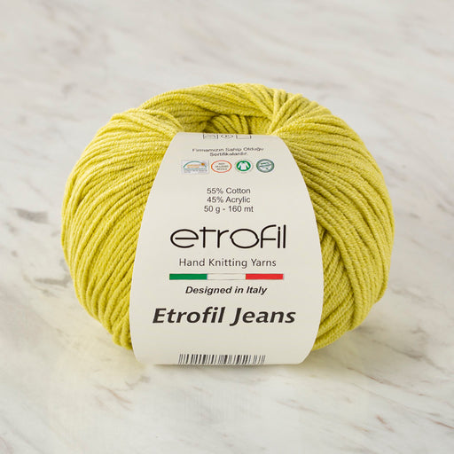 Etrofil Jeans Yeşil El Örgü İpi - 025