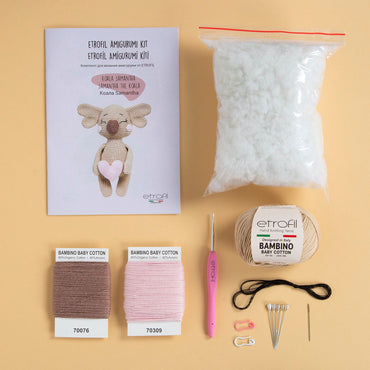 Etrofil Koala Samantha Amigurumi Kiti - AB002